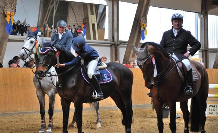 1. springpruefung kl. m m. siegerrunde 15