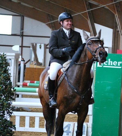 1. springpruefung kl. m m. siegerrunde 17