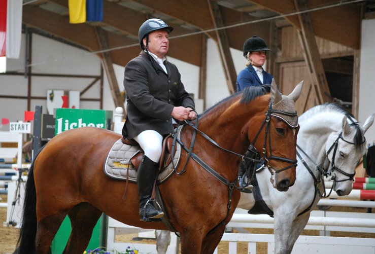 1. springpruefung kl. m m. siegerrunde 19